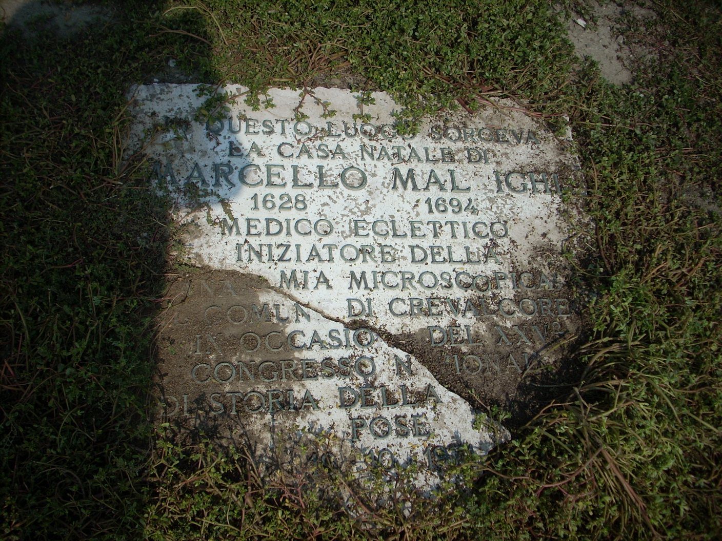 Marcello Malpighi's birthplace, Crevalcore, Italy - 03.JPG